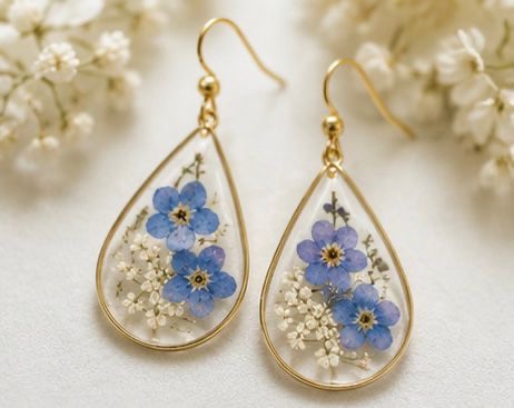 Botanical Resin Jewellery Workshop at the Yorkshire Halloween Festival